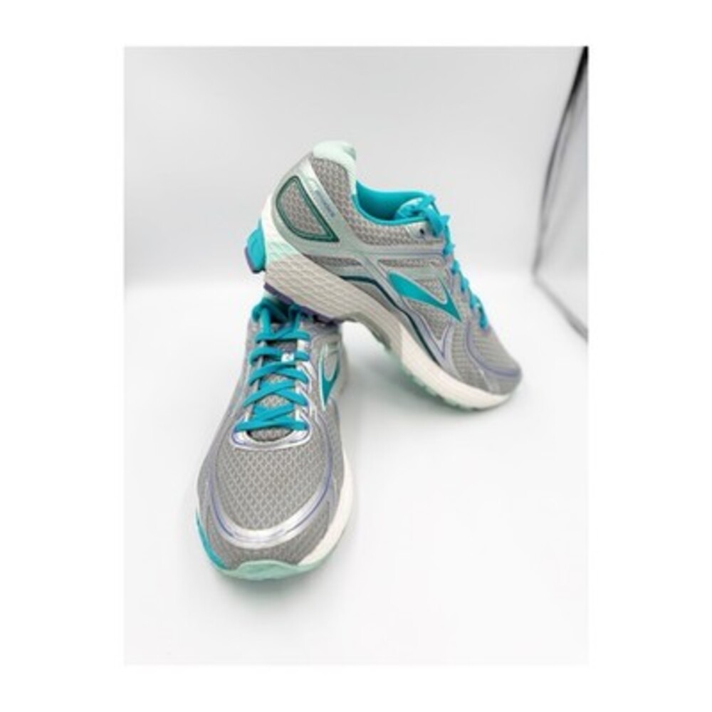 Brooks Womens Adrenaline GTS 16 1202032A170 Gray Running Shoes Sneakers Sz 9 - Picture 2 of 7